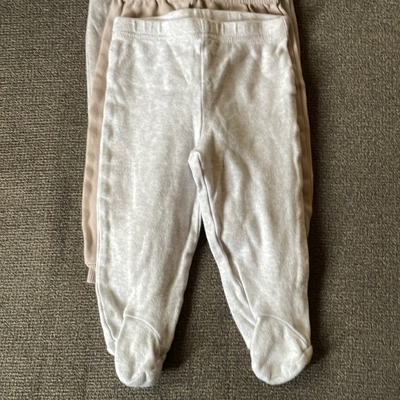 Bundle of Neutral Colored Baby Pants Size 6M - Picture 2 of 6